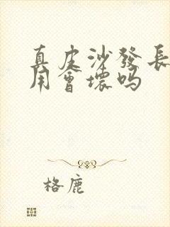 真皮沙发长期不用会坏吗