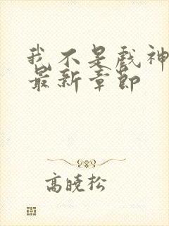 我不是戏神小说最新章节