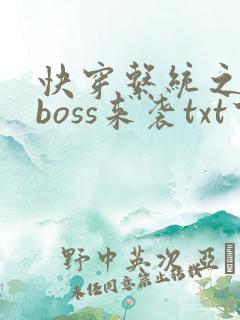 快穿系统之反派boss来袭txt下载