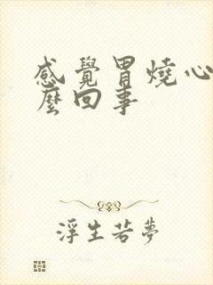 感觉胃烧心是怎么回事