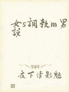 女s调教m男小说