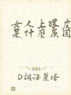 女人上眼皮发黑是什么原因