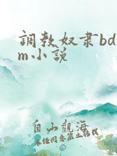 调教奴隶bdsm小说