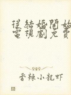 从结婚开始恋爱电视剧免费观看高清大结局