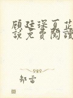 顾廷琛夏芷依小说免费阅读最新章节