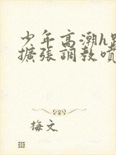 少年高潮h跪趴扩张调教喷文