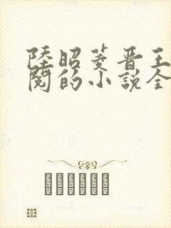 陆昭菱晋王周时阅的小说全文免费阅读无弹窗