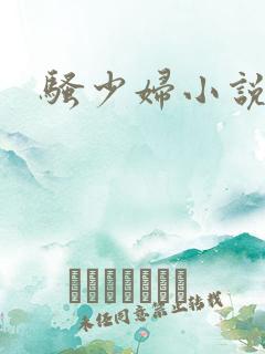 骚少妇小说