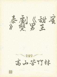 泰剧《甜蜜惩罚》双男主