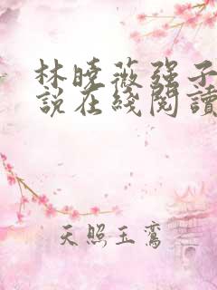 林晓薇强子的小说在线阅读笔趣阁