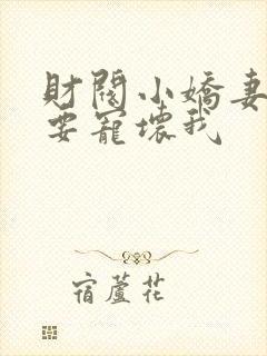 财阀小娇妻叔你要宠坏我