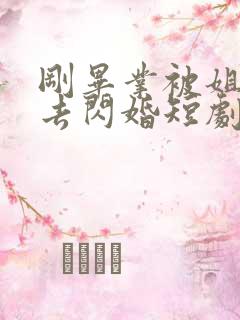 刚毕业被姐姐拉去闪婚短剧完整版