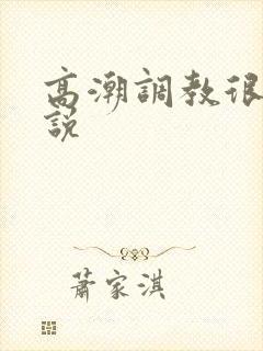 高潮调教很爽小说