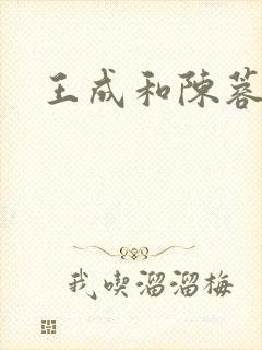 王成和陈蓉小说