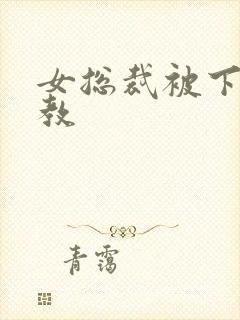 女总裁被下属调教