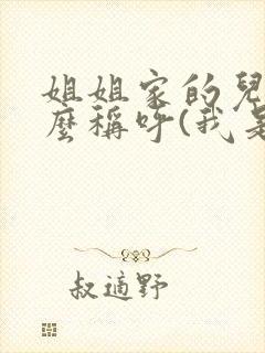 姐姐家的儿子怎么称呼(我是女的)