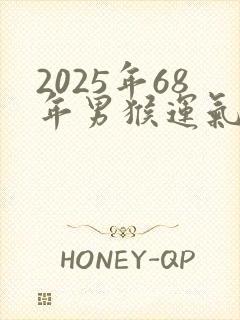 2025年68年男猴运气