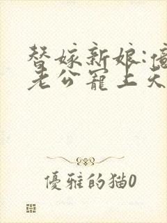 替嫁新娘:亿万老公宠上天有声小说