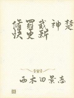 修罗武神楚枫最快更新