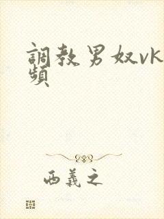 调教男奴vk视频