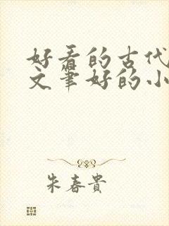 好看的古代言情文笔好的小说