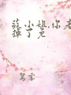 苏小姐,你老公掉了免