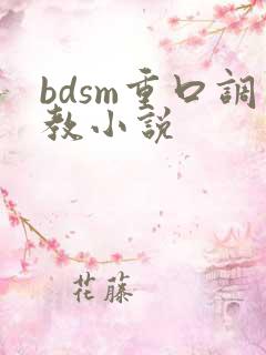 bdsm重口调教小说