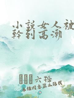 小说女人被男人干到高潮