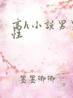 高h小说男男双性