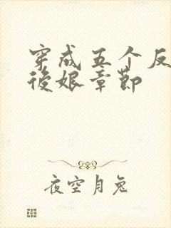 穿成五个反派的后娘章节