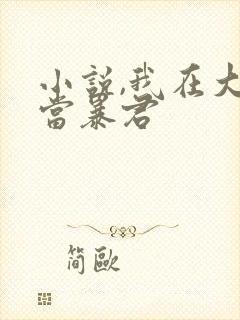 小说,我在大明当暴君