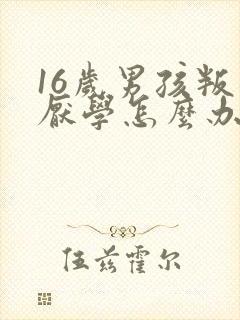 16岁男孩叛逆厌学怎么办