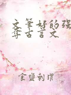 文笔好的强取豪夺古言文