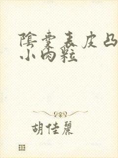 阴囊表皮凸起的小肉粒