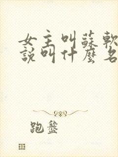 女主叫苏软软小说叫什么名字