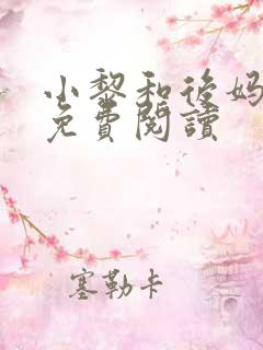 小黎和后妈小说免费阅读