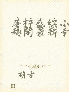 唐柠盛综小说笔趣阁最新章节更新情