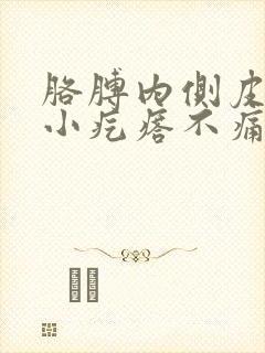 胳膊内侧皮下有小疙瘩不痛不痒