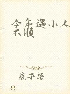 今年遇小人一直不顺