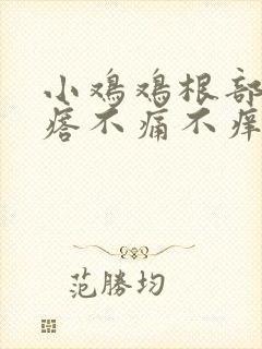 小鸡鸡根部长疙瘩不痛不痒