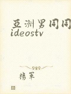 亚洲男同同性videostv