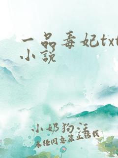一品毒妃txt小说
