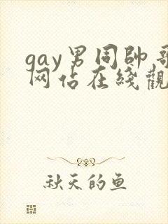 gay男同帅哥网站在线观看