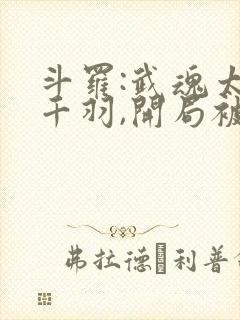 斗罗:武魂太阳千羽,开局被白龙签到最