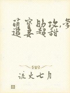 萌宝助攻,爹地追妻超甜