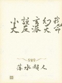 小说玄幻我天命大反派天命反派外传