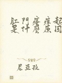 肛门瘙痒起疙瘩是什么原因