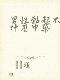 男性勃起不坚吃什么中药