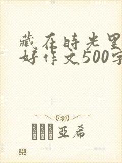 藏在时光里的美好作文500字