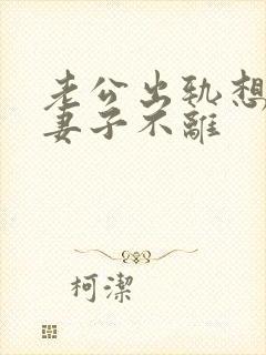 老公出轨想离婚妻子不离